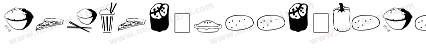 liquid food coloring字体转换